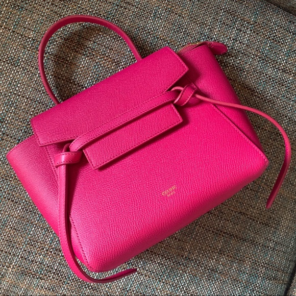 Celine Handbags - Sold x Celine nano belt bag - Raspberry